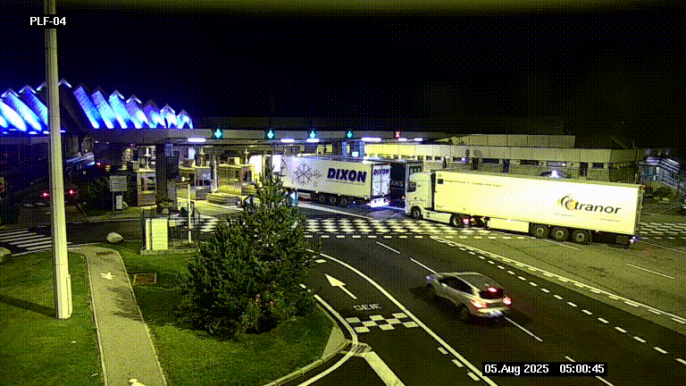 <h2>Webcam au péage du tunnel du Mont-Blanc, côté entrée France à Chamonix, au bout de l'A40</h2>