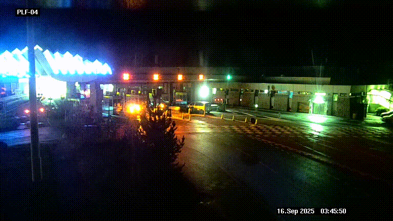 <h2>Webcam au péage du tunnel du Mont-Blanc, côté entrée France à Chamonix, au bout de l'A40</h2>