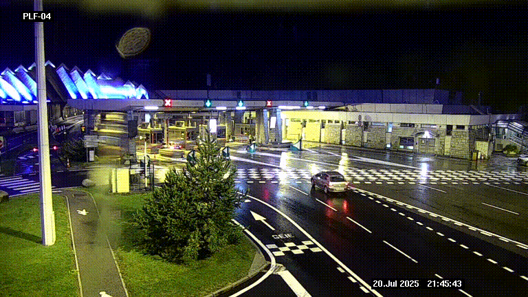 <h2>Webcam au péage du tunnel du Mont-Blanc, côté entrée France à Chamonix, au bout de l'A40</h2>