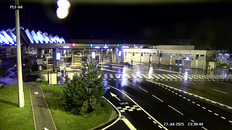 <h2>Webcam au péage du tunnel du Mont-Blanc, côté entrée France à Chamonix, au bout de l'A40</h2>