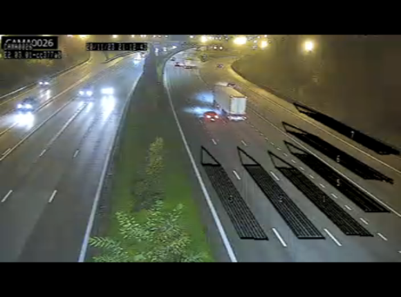 <h2>Caméra trafic Belgique - Anvers-Sud, R1 (Ring d'Anvers) direction Gand/Bruxelles</h2>