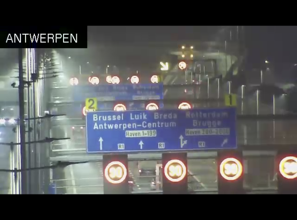 Caméra trafic Belgique - E17 (A14), Zwijndrecht direction Anvers