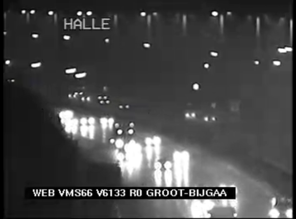 Caméra trafic Belgique - R0 (Ring de Bruxelles), Grand-Bigard direction Zaventem
