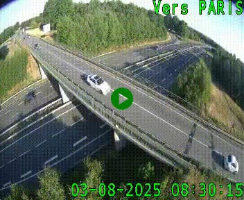 <h2>Clone of Caméra routière sur l'autoroute A20 au nord de Limoges, à la jonction avec la N520. Vue orientée vers Paris</h2>
