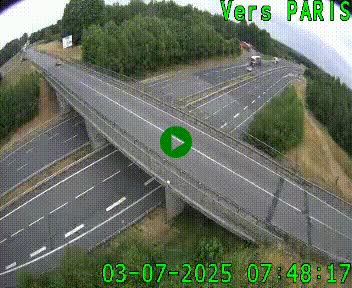<h2>Clone of Caméra routière sur l'autoroute A20 au nord de Limoges, à la jonction avec la N520. Vue orientée vers Paris</h2>