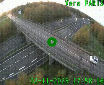 <h2>Clone of Caméra routière sur l'autoroute A20 au nord de Limoges, à la jonction avec la N520. Vue orientée vers Paris</h2>