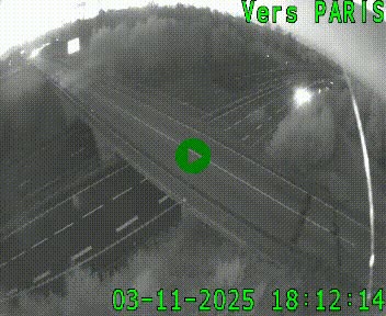 Clone of Caméra routière sur l'autoroute A20 au nord de Limoges, à la jonction avec la N520. Vue orientée vers Paris