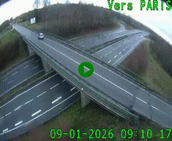 <h2>Clone of Caméra routière sur l'autoroute A20 au nord de Limoges, à la jonction avec la N520. Vue orientée vers Paris</h2>