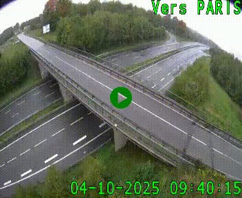 <h2>Clone of Caméra routière sur l'autoroute A20 au nord de Limoges, à la jonction avec la N520. Vue orientée vers Paris</h2>