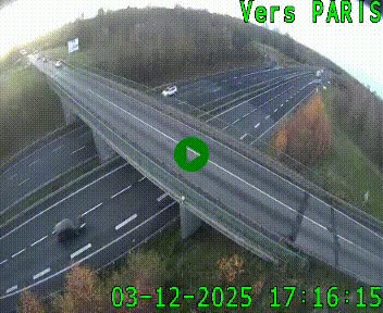 <h2>Clone of Caméra routière sur l'autoroute A20 au nord de Limoges, à la jonction avec la N520. Vue orientée vers Paris</h2>