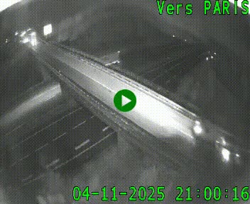 Clone of Caméra routière sur l'autoroute A20 au nord de Limoges, à la jonction avec la N520. Vue orientée vers Paris