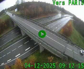 <h2>Clone of Caméra routière sur l'autoroute A20 au nord de Limoges, à la jonction avec la N520. Vue orientée vers Paris</h2>