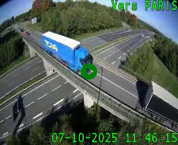 <h2>Clone of Caméra routière sur l'autoroute A20 au nord de Limoges, à la jonction avec la N520. Vue orientée vers Paris</h2>