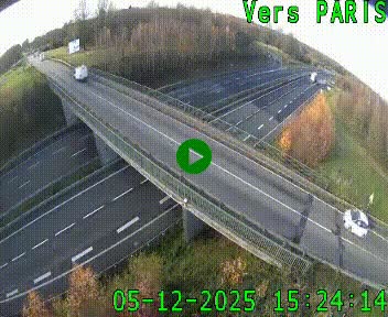 <h2>Clone of Caméra routière sur l'autoroute A20 au nord de Limoges, à la jonction avec la N520. Vue orientée vers Paris</h2>