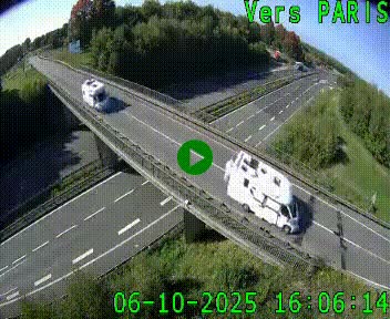 <h2>Clone of Caméra routière sur l'autoroute A20 au nord de Limoges, à la jonction avec la N520. Vue orientée vers Paris</h2>
