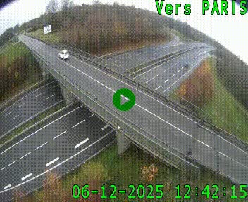 <h2>Clone of Caméra routière sur l'autoroute A20 au nord de Limoges, à la jonction avec la N520. Vue orientée vers Paris</h2>