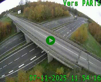 <h2>Clone of Caméra routière sur l'autoroute A20 au nord de Limoges, à la jonction avec la N520. Vue orientée vers Paris</h2>