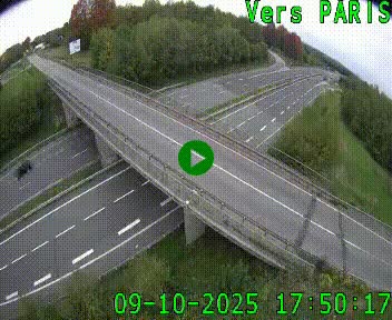 <h2>Clone of Caméra routière sur l'autoroute A20 au nord de Limoges, à la jonction avec la N520. Vue orientée vers Paris</h2>
