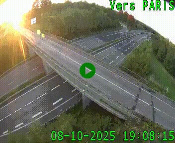 <h2>Clone of Caméra routière sur l'autoroute A20 au nord de Limoges, à la jonction avec la N520. Vue orientée vers Paris</h2>