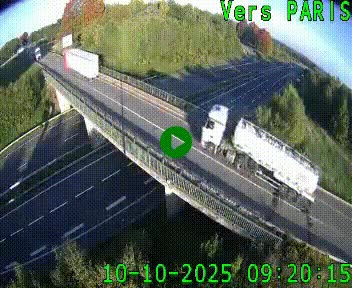 <h2>Clone of Caméra routière sur l'autoroute A20 au nord de Limoges, à la jonction avec la N520. Vue orientée vers Paris</h2>