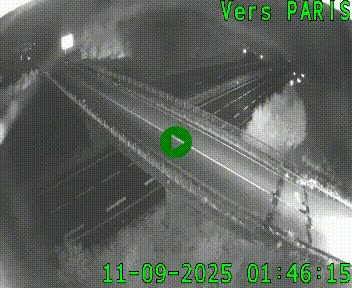 Clone of Caméra routière sur l'autoroute A20 au nord de Limoges, à la jonction avec la N520. Vue orientée vers Paris