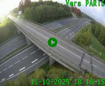 <h2>Clone of Caméra routière sur l'autoroute A20 au nord de Limoges, à la jonction avec la N520. Vue orientée vers Paris</h2>