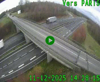 <h2>Clone of Caméra routière sur l'autoroute A20 au nord de Limoges, à la jonction avec la N520. Vue orientée vers Paris</h2>