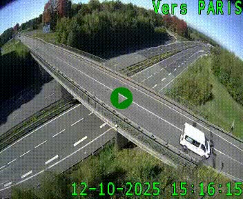 <h2>Clone of Caméra routière sur l'autoroute A20 au nord de Limoges, à la jonction avec la N520. Vue orientée vers Paris</h2>