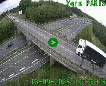 <h2>Clone of Caméra routière sur l'autoroute A20 au nord de Limoges, à la jonction avec la N520. Vue orientée vers Paris</h2>