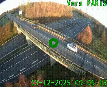 <h2>Clone of Caméra routière sur l'autoroute A20 au nord de Limoges, à la jonction avec la N520. Vue orientée vers Paris</h2>
