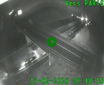 Clone of Caméra routière sur l'autoroute A20 au nord de Limoges, à la jonction avec la N520. Vue orientée vers Paris