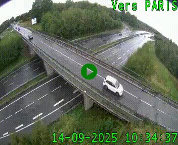 <h2>Clone of Caméra routière sur l'autoroute A20 au nord de Limoges, à la jonction avec la N520. Vue orientée vers Paris</h2>