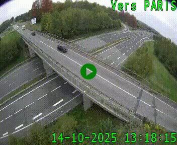 <h2>Clone of Caméra routière sur l'autoroute A20 au nord de Limoges, à la jonction avec la N520. Vue orientée vers Paris</h2>