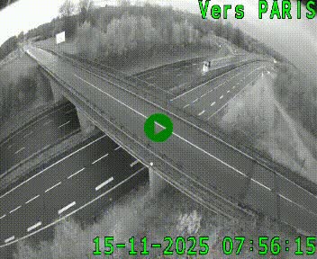 <h2>Clone of Caméra routière sur l'autoroute A20 au nord de Limoges, à la jonction avec la N520. Vue orientée vers Paris</h2>