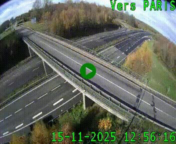 <h2>Clone of Caméra routière sur l'autoroute A20 au nord de Limoges, à la jonction avec la N520. Vue orientée vers Paris</h2>