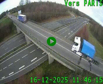 <h2>Clone of Caméra routière sur l'autoroute A20 au nord de Limoges, à la jonction avec la N520. Vue orientée vers Paris</h2>