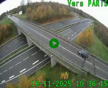 <h2>Clone of Caméra routière sur l'autoroute A20 au nord de Limoges, à la jonction avec la N520. Vue orientée vers Paris</h2>