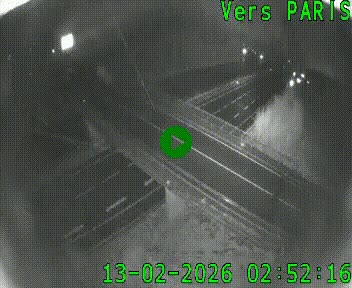 Clone of Caméra routière sur l'autoroute A20 au nord de Limoges, à la jonction avec la N520. Vue orientée vers Paris