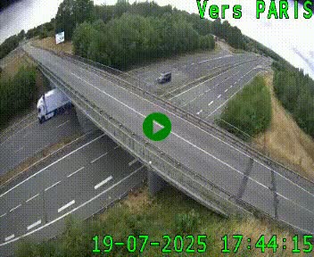 <h2>Clone of Caméra routière sur l'autoroute A20 au nord de Limoges, à la jonction avec la N520. Vue orientée vers Paris</h2>