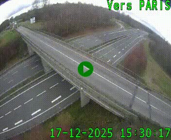 <h2>Clone of Caméra routière sur l'autoroute A20 au nord de Limoges, à la jonction avec la N520. Vue orientée vers Paris</h2>