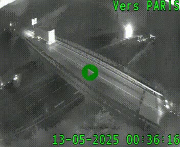 Clone of Caméra routière sur l'autoroute A20 au nord de Limoges, à la jonction avec la N520. Vue orientée vers Paris