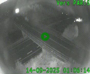 Clone of Caméra routière sur l'autoroute A20 au nord de Limoges, à la jonction avec la N520. Vue orientée vers Paris