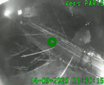 Clone of Caméra routière sur l'autoroute A20 au nord de Limoges, à la jonction avec la N520. Vue orientée vers Paris