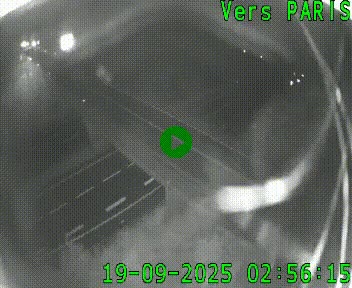 Clone of Caméra routière sur l'autoroute A20 au nord de Limoges, à la jonction avec la N520. Vue orientée vers Paris