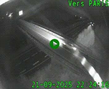 Clone of Caméra routière sur l'autoroute A20 au nord de Limoges, à la jonction avec la N520. Vue orientée vers Paris