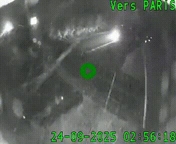 Clone of Caméra routière sur l'autoroute A20 au nord de Limoges, à la jonction avec la N520. Vue orientée vers Paris