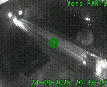 Clone of Caméra routière sur l'autoroute A20 au nord de Limoges, à la jonction avec la N520. Vue orientée vers Paris