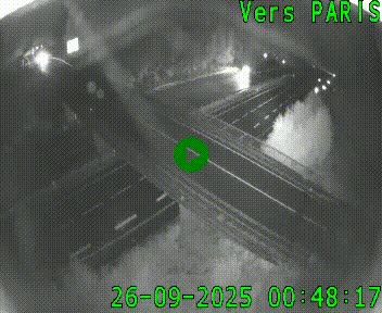 Clone of Caméra routière sur l'autoroute A20 au nord de Limoges, à la jonction avec la N520. Vue orientée vers Paris