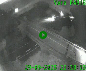 Clone of Caméra routière sur l'autoroute A20 au nord de Limoges, à la jonction avec la N520. Vue orientée vers Paris