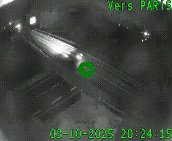 Clone of Caméra routière sur l'autoroute A20 au nord de Limoges, à la jonction avec la N520. Vue orientée vers Paris